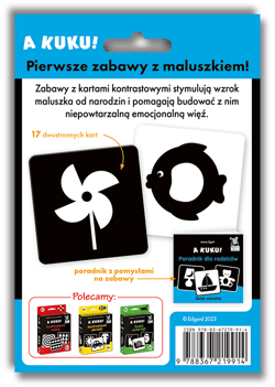 Galeria - zdjęcie nr. 3 - A kuku! Świat malucha. Poradnik + karty kontrastowe