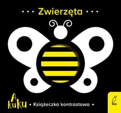 A kuku! Zwierzęta Książeczka kontrastowa - Opracowanie Zbiorowe