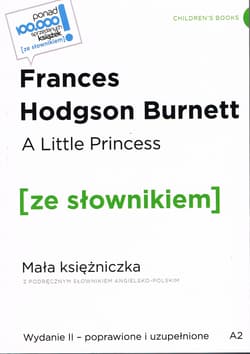 A Little Princess / Mała księżniczka z podręcznym słownikiem angielsko-polskim Poziom A2 - Frances  Hodgson Burnett