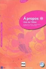 A propos A2 podręcznik + CD - Cristelle Carenzi-Vialaneix