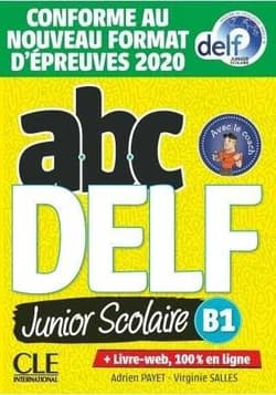 ABC DELF Junior Scolaire B1 książka + CD -  Adrien Payet,  Salles Virginie