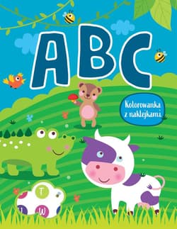 ABC. Kolorowanka z naklejkami - Praca zbiorowa