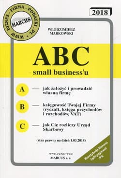 ABC small biznessu 2018 - Włodzimierz Markowski
