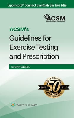 ACSM's Guidelines for Exercise Testing and Prescription - ACSM ACSM ACSM