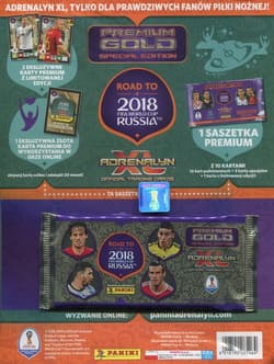 Adrenalyn XL Road to 2018 FIFA World Cup Russia Saszetka Premium Gold