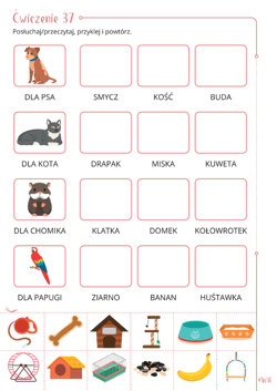 Galeria - zdjęcie nr. 3 - Afazja Ćwiczenia językowe dla dzieci Część 4