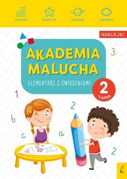Akademia malucha Elementarz z ćwiczeniami 2-latek