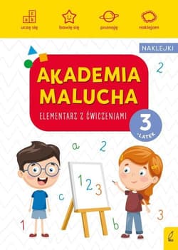 Akademia malucha Elementarz z ćwiczeniami 3-latek