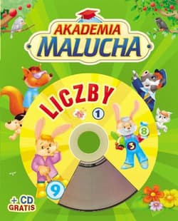 Akademia malucha. Liczby z płytą CD