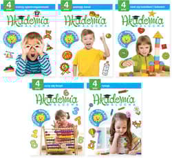 Akademia malucha Pakiet 4-latka ( części 1-5 )