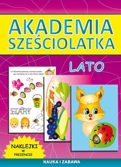 Akademia sześciolatka Lato Naklejki w prezencie - Beata Guzowska