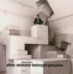 Aktor Animator twórczych procesów w. kolorowa ilustracje kolorowe