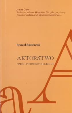 Aktorstwo Sześć pierwszych lekcji