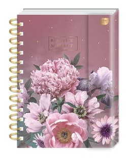 Album na zdjęcia B5/25K Metallic Kwiaty