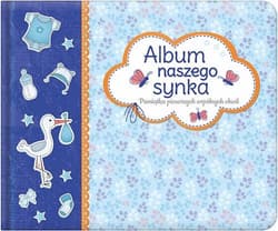 Album naszego synka Pamiątka pierwszych wspólnych chwil