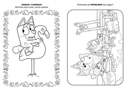 Galeria - zdjęcie nr. 2 - Ale zabawa. Bluey. Wesoła kolorowanka