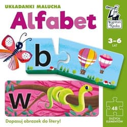Alfabet Układanki malucha Kapitan Nauka