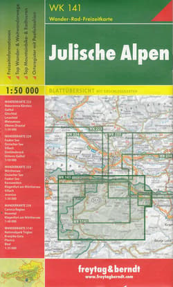 Galeria - zdjęcie nr. 2 - Alpy julijskie mapa 1:50 000
