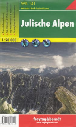 Alpy julijskie mapa 1:50 000 - Opracowanie Zbiorowe