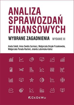 Analiza sprawozdań finansowych Wybrane zagadnienia - Małgorzata B