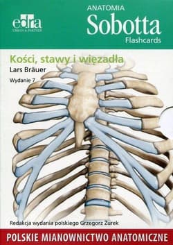 Anatomia Sobotta. Flashcards - Kości, stawy..pol. - Brauer Lars