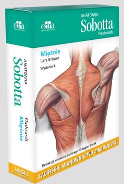 Anatomia Sobotta Flashcards. Mięśnie. Łacińskie mianownictwo anatomiczne - Brauer Lars