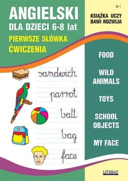 Angielski dla dzieci 6-8 Nr 1 Pierwsze słówka - Usowicz Joanna