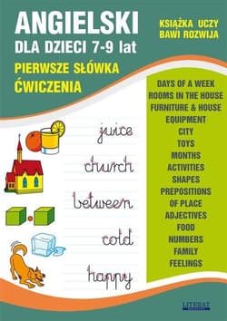 Angielski dla dzieci 7-9 lat. Pierwsze słówka ćw - Usowicz Joanna