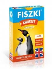 Angielski. Fiszki + Gra Kwartet - zwierzęta - Praca zbiorowa