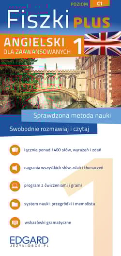 Angielski. Fiszki PLUS dla zaawansowanych 1. Poziom C1 wyd. 2 - Praca zbiorowa