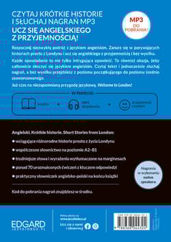 Galeria - zdjęcie nr. 3 - Angielski. Krótkie historie. Short stories from London. Poziom A2-B1