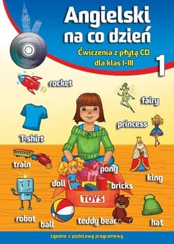 Angielski na co dzień 1 ćw kl. 1-3 SP + CD - Piechocka-Empel Katarzyna