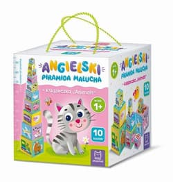 Angielski Piramida malucha + książeczka Animals 1+ - Opracowanie Zbiorowe