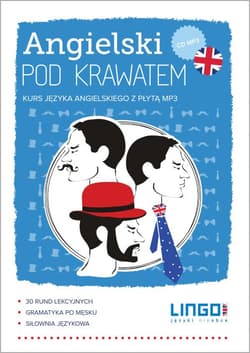 Angielski pod krawatem książka + CD - Oberda Gabriela