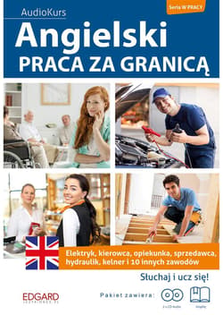 Angielski - Praca za granicą + CD EDGARD - Praca zbiorowa