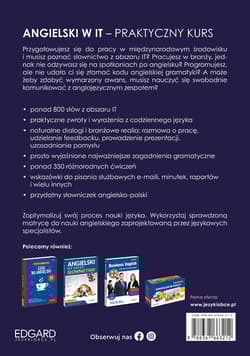 Galeria - zdjęcie nr. 2 - Angielski w IT. Praktyczny kurs. Komunikacja, gramatyka, słownictwo