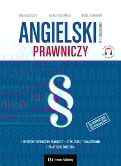 Angielski w tłumaczeniach. Prawniczy + kurs audio MP3