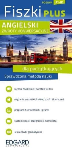 Angielski zwroty konwersacyjne dla początkujących fiszki plus