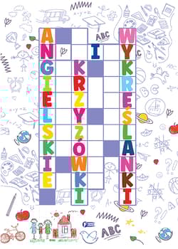 Angielskie wykreślanki i krzyżówki - Opracowanie Zbiorowe