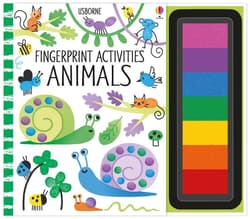 Animals. Fingerprint activities wer. angielska - Fiona Watt, Harrison Erica