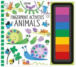 Animals. Fingerprint activities wer. angielska - Fiona Watt, Harrison Erica