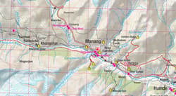 Galeria - zdjęcie nr. 2 - Annapurna & Dhaulagiri trekking map 1:650 000 laminat 2019