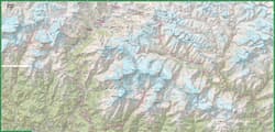 Galeria - zdjęcie nr. 4 - Annapurna & Dhaulagiri trekking map 1:650 000 laminat 2019