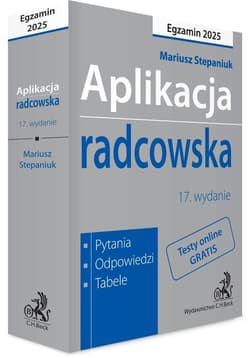Aplikacja radcowska 2025 w.17 - Mariusz Stepaniuk