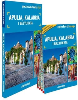 Apulia, Kalabria.. light: przewodnik + mapa w.2025 - Tomasz Duda