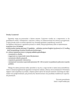 Galeria - zdjęcie nr. 5 - Arkusze egzaminacyjne. Język angielski. Egzamin ósmoklasisty. COMBO