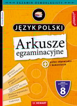Arkusze egzaminacyjne. Język polski. Egzamin ósmoklasisty. COMBO - Anna Wróbel