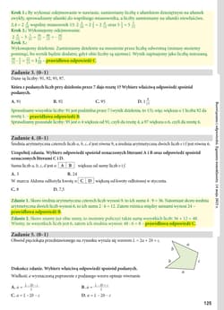 Galeria - zdjęcie nr. 2 - Arkusze egzaminacyjne. Matematyka. Egzamin ósmoklasisty. COMBO