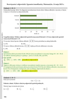 Galeria - zdjęcie nr. 5 - Arkusze egzaminacyjne. Matematyka. Egzamin ósmoklasisty. COMBO