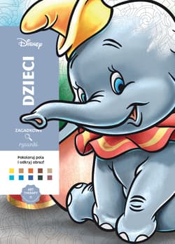 Art therapy Kolorowanka antystresowa Disney Dzieci Zagadkowe rysunki - Ilona Siwak